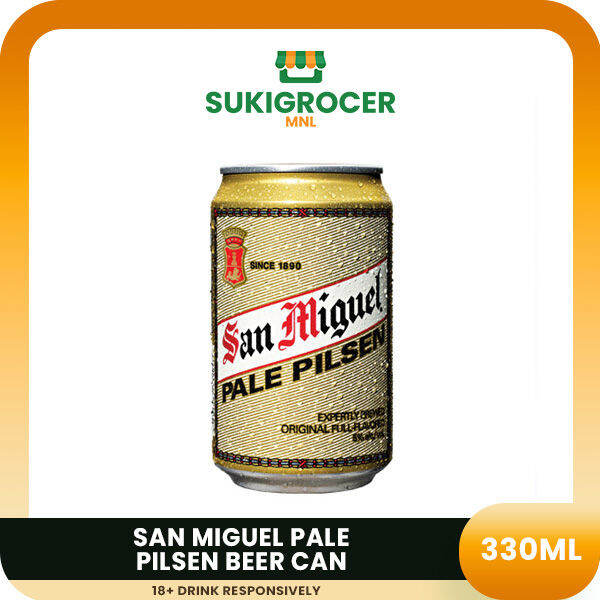 San Miguel Pale Pilsen Beer Can 330ml Lazada Ph