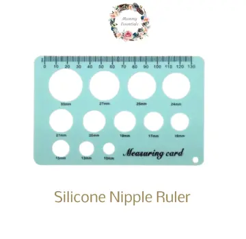YOUHA Nipple Ruler, Nipple Rulers for Flange Sizing Measurement
