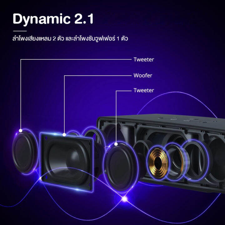ลำโพง-tronsmart-studio-soundpulse-ลำโพงบลูทูธ-ลำโพงไร้สาย-ลำโพงพกพา-กำลังขับ-30-วัตต์-ป้องกันน้ำ-ipx4-เชื่อมต่อลำโพงได้-100-ตัว-ประกัน-1-ปี-ลำโพง-mobuying