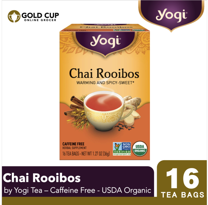 Yogi Chai Rooibos 16 tea bags Lazada PH