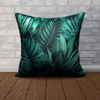 (All inventory) Tropical flower pillowcases, pink flower pillowcases for sofas, living rooms, and home decor (Contact the seller to support free customization. Double sided printing design for pillows)