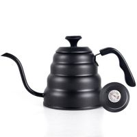 Coffee Kettle 1L Stainless Steel Pour over Coffee Pot Kettle Drip Kettle with for Home Office Cafetera