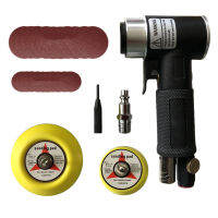 25Pcs/Set Mini Air Angle Sander 90 Degree Pneumatic Polishing Grinding Machine for Auto Sanding Air Angle Sander Tools