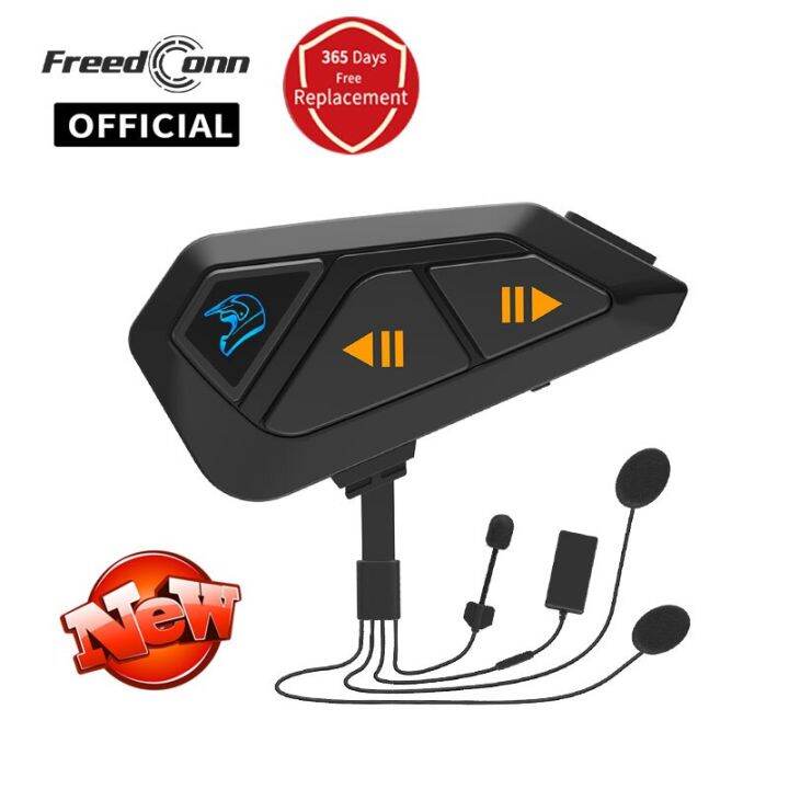 Freedconn Motorcycle Moto Bluetooth Headset Helmets Music