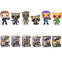 10cm Funko Pop Marvels The Avengers Guardians Of The Galaxy Pvc Statue Figurine Model Collection Gun Tree Man Toy