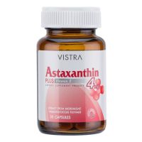 Shop Now [แท้100%] Vistra Astaxanthin 4mg 30cap สุดยอดสารอาหารเพื่อบำรุงผิว By Prety YY18