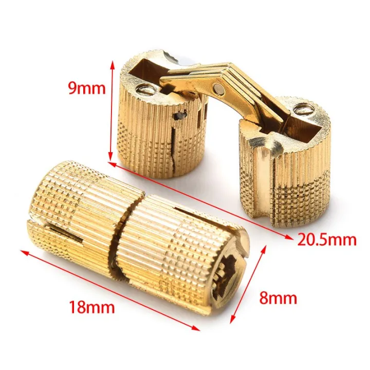 copper-brass-furniture-hinges-8-18mm-cylindrical-hidden-cabinet-concealed-invisible-door-hinges-for-hardware-gift-box