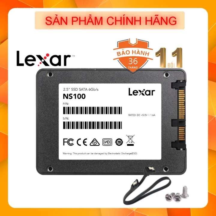 Ổ cứng SSD Lexar NS100 128G 256G - 2.5 inch - SATA III | Lazada.vn