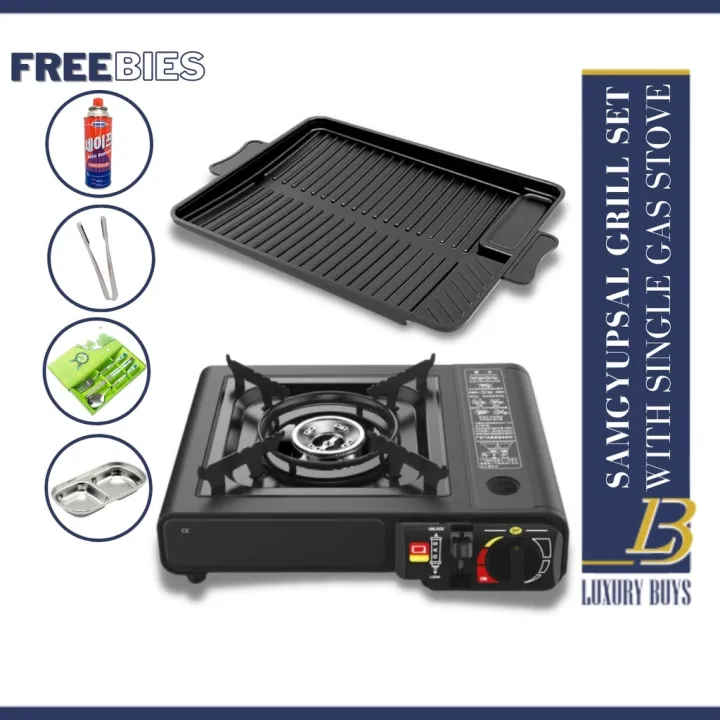 ⚡ Limited time buying⚡ Samgyupsal Grill Set Single Stove Best For