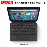 AJIUYU กรณีแป้นพิมพ์สำหรับ Fire Max 11นิ้วแท็บเล็ต2023 Firemax T Rackpad คีย์บอร์ดปกสมาร์ททัชแพด T Eclado ภาษาอังกฤษ