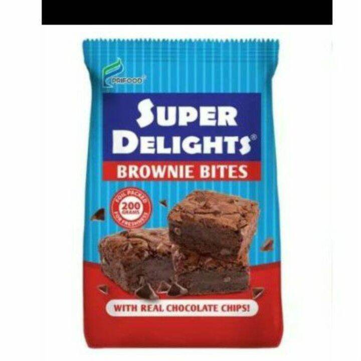 Super Delight Brownie Bites 200g Lazada PH
