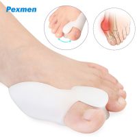 ┅ Pexmen 2/4/8Pcs Gel Big Toe Separator Bunion Corrector Pain Relief Hallux Valgus Straighter Orthopedic Toe Protector Spacer