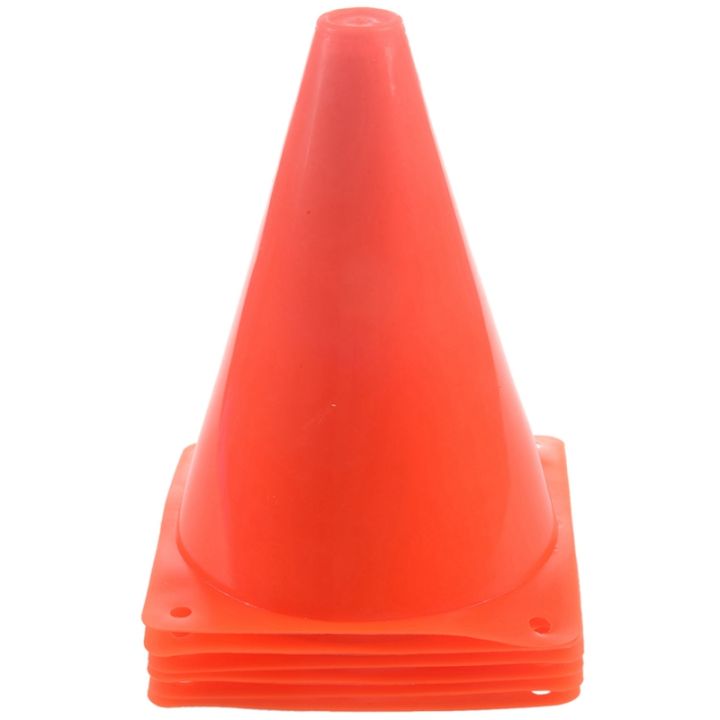 7Inch Plastic Traffic Cones (6Pack) MultiPurpose Cone Physical