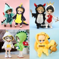 Cute Dinosaur Animal Monster Unicorn Doll Clothes Accessories Funny Angel Clothing For Ob11Obitsu 11Molly Gsc1/12 Bjd Doll