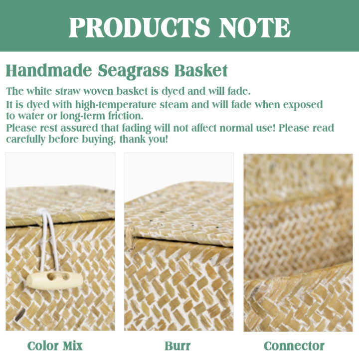 seagrass-storage-baskets-hand-woven-wicker-laundry-basket-rectangular-sundries-storage-organizer-home-box-with-lid-container