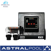 ASTRALPOOL VIRON SALT CHLORINATOR เครื่องผลิตคลอรีนจากเกลือ Viron V18 เครื่องเกลือ สระว่ายน้ำ ตั้งค่าได้ทั้งระบบปกติและอัตโนมัติ