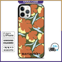 Marimekko152 Phone Case for iPhone 14 Pro Max / iPhone 13 Pro Max / iPhone 12 Pro Max / XS Max / Samsung Galaxy Note 10 Plus / S22 Ultra / S21 Plus Anti-fall Protective Case Cover