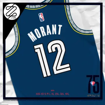 JA MORANT Vancouver Grizzlies Autograph XL Throwback Jersey