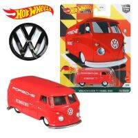 โมเดลรถเหล็ก Hot wheels Volkswagen T1 Panel Bus ล้อยาง ลิขสิทธิ์แท้ ชุด Deutschland Desiga แพ็คพรีเมียร์ โมเดลรถตู้โฟล์คสวาเกน รถโฟล์ค