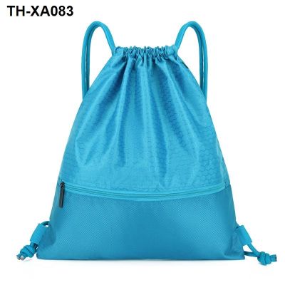 600 d Oxford cloth bag backpack large capacity pump beam string backpack bag travel bag portable receive bag