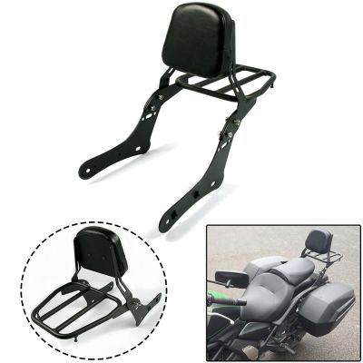 Motorcycle Passenger Backrest Sissy Bar With Luggage Rack For Kawasaki Vulcan 650 S EN650 VN650 S650 EN650d Vulcan S 650 15-22