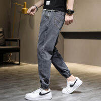 Gifts New Lzm810 Autumn And Winter Fashion Trendy Big Size Denim Trousers MenS Japanese Loose Haron Pants M-10X