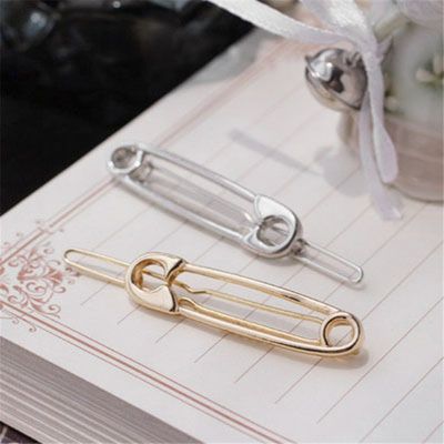 【cw】 Hot Sale Metal Pin Hair Clip Fashion Hair Pin Personality HairpinsHairpin Clip Styling Accessories Hair Clamp Snap 【hot】