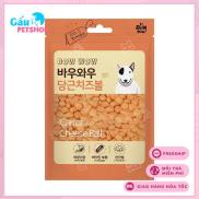 Phô mai viên Bowwow bổ sung canxi và chất xơ cho chó mèo hamster gói 100g