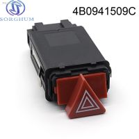 4B0941509C Emergency Hazard Warning Light Flasher Switch Turn Signal Relay Control Switch For Audi A6 1997-2005