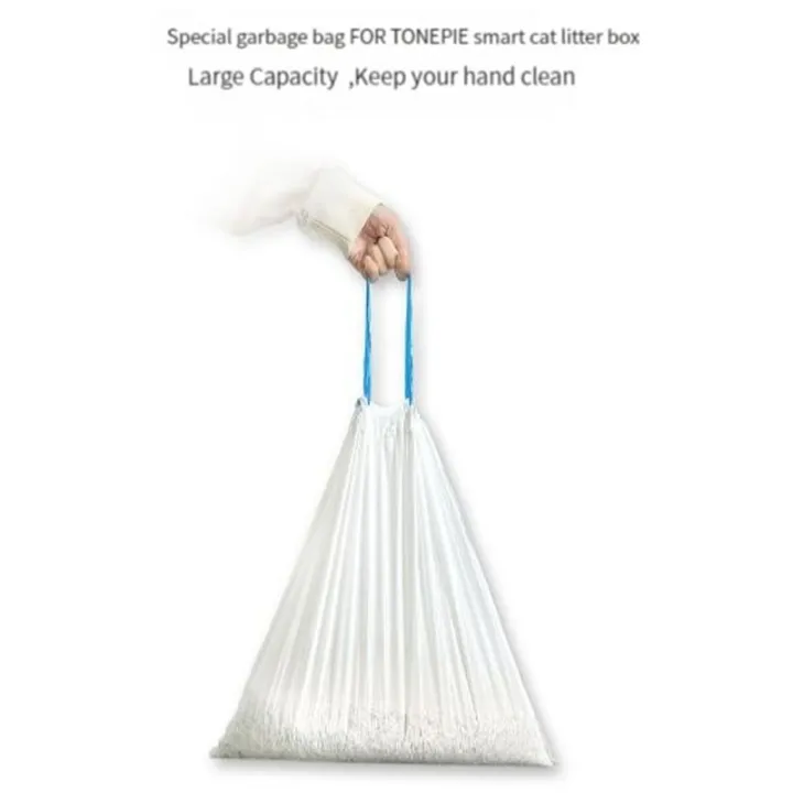 Orginal cat litter trash bag 1 roller 15 pieces bags for TONEPIE automatic cat litter supplies