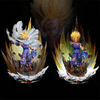 ใหม่ Bandai รูป Super Saiyan Son Gohan อะนิเมะ Pvc Action Figure Light Effect Collection เดสก์ท็อปรูปปั้นของเล่น42