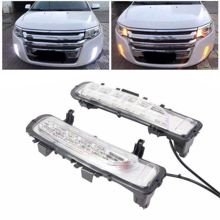 ไฟตัดหมอก-lampu-jalan-led-กลางวัน2ชิ้นเหมาะสำหรับรถ-ford-edge-suv-11-14