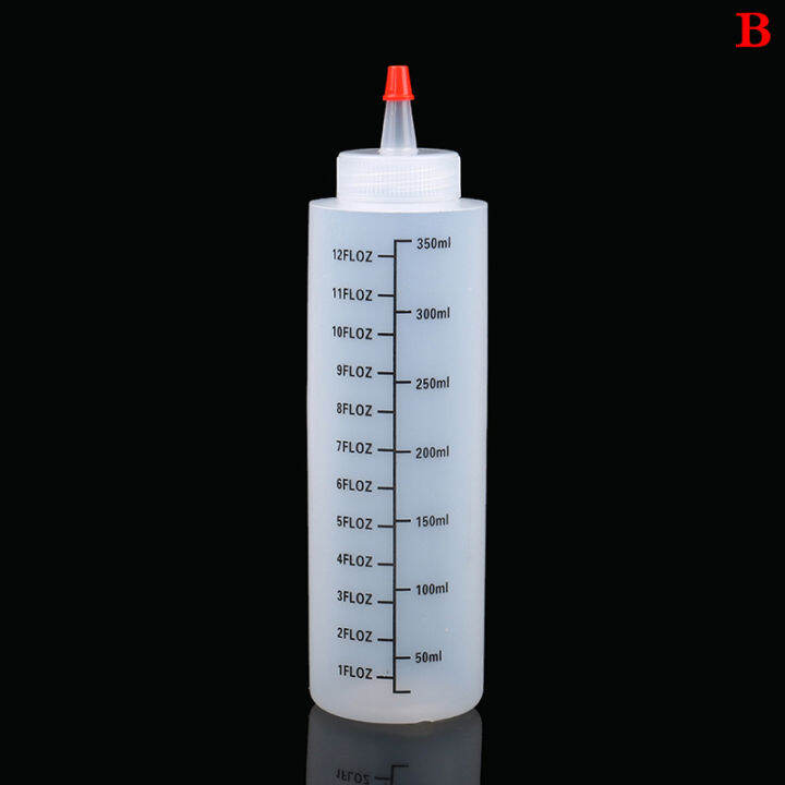smceyl shop 120/350/450ml Plastic Needlenosed Scale Squeeze Bottle