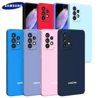 Samsung Galaxy A72 A52 Case Silky Silicone Soft-Touch Back Cover For Samsung A 52 A 72 Shockproof Protective Coque
