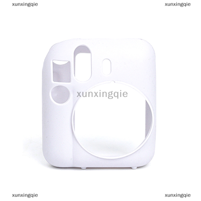xunxingqie 1ชิ้นสำหรับ Fujifilm Instax Mini 12สีทึบเคสกล้องฝาครอบป้องกันพกพา