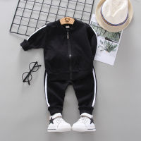 Spring Autumn Children Boys Girsls Clothing Cotton Long Sleeve Letter Sets Kids Clothes Tracksuit Baby T-Shirt Pants 2 PcsSuit