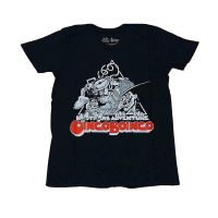 Oingo Boingo Kaos เป็นรูปสี่เหลี่ยมผืนผ้า Wanita Atasan T20 Lengan Pendek