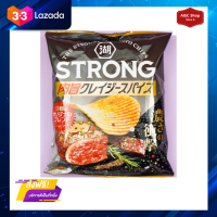 ❤️Promotion❤️ ส่งฟรี Koikeya STRONG Potato Chips (Crazy Spicy) 53g. โคอิเกะยะมันฝรั่งทอดกรอบรสสตรอง (สไปซี่) 53กรัม.