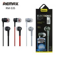 Remax Headphone หูฟังสมอล์ทอล์ค RM-535 คละสี รุ่น headset-wired-RM-535-04A-Ri