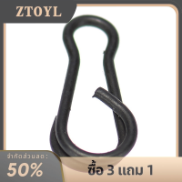 ZTOYL 10ชิ้นอุปกรณ์ตกปลาคาร์พกระเป๋า PVA เชื่อมคลิปสำหรับเครื่องมือผมปลาคาร์พวิธีการหยาบอุปกรณ์ตกปลา