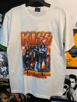 เสื้อยืดวงร็อค NEW KISS ผ้าฝ้ายฤดูร้อนสบาย ๆ คิส เสื้อวง เสื้อยืดคิส เสื้อวินเทจ