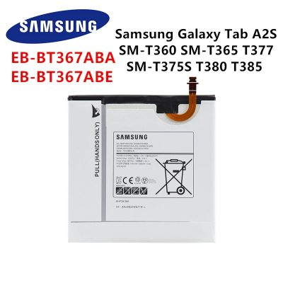 แบตเตอรี่แท้ Samsung Galaxy A2S 8.0 T385 T380 2017 Edition T377 T360 T365 EB-BT367ABA EB-BT367ABE 5000MAh+..