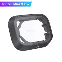 กรอง UV เดียวสำหรับ DJI Mini 3 Pro กล้องเลนส์กรองกรองน้ำมันหลักฐานกันน้ำป้องกันรอยขีดข่วนอุปกรณ์เสริมจมูก