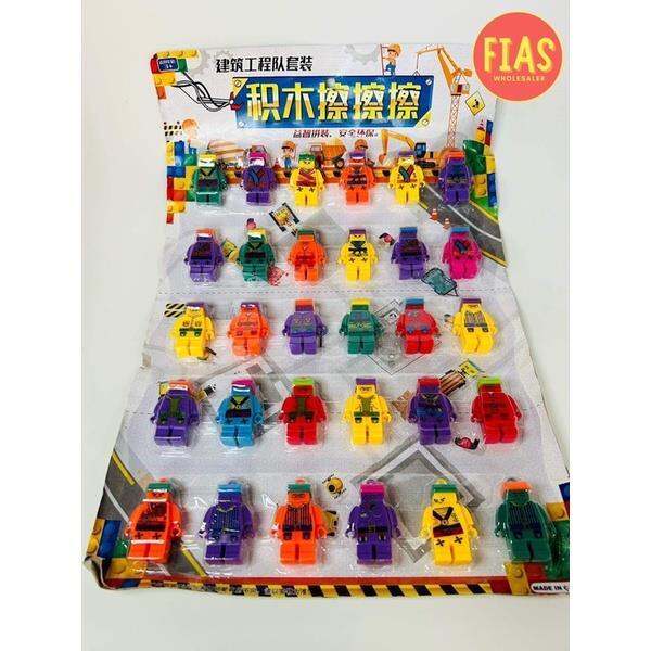 30 Pieces Eraser Heroes / Paninda / Lootbag Filler Lazada PH