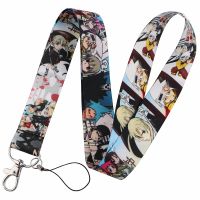 Soul Eater Anime Printed Neck Strap Keychain Lanyard For Keys ID Card Cellphone Straps DIY Hanging Rope Cosplay Accessories Gift