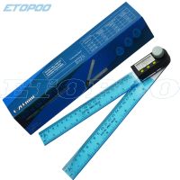 [COD] HUOTO 0-200MM digital display angle ruler plastic protractor