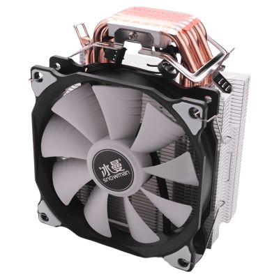 4PIN CPU cooler 6 heatpipe Single fan cooling 12cm fan LGA775 1151 115x 1366 support AMD