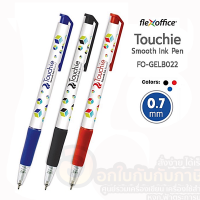 ปากกา Flexoffice ปากกาลูกลื่น ปากกาเจล ปากกากด ขนาด 0.7mm รุ่น Touchie FO-GELB022 จำนวน 1แท่ง พร้อมส่ง  เก็บปลายทาง