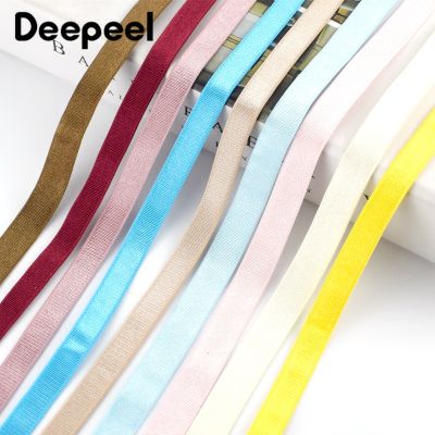 【CW】 20Meters 10mm Elastic Bands Garment Decoration Shoulder Tape Sewing Material Accessories