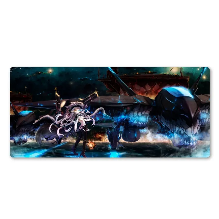 High Definition Animation Girl Game Fashion Innovation Natural Rubber Washable Large Table Mat
